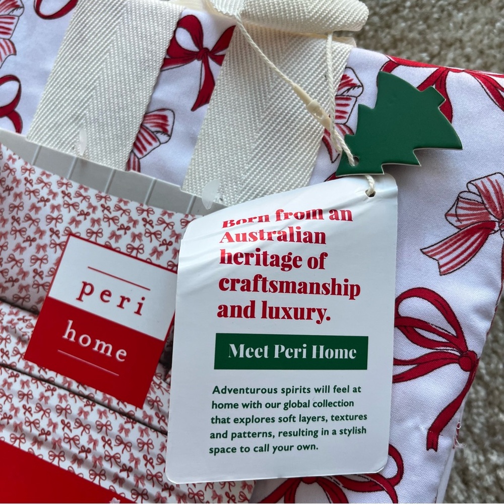 Red Bow Pattern Bedding Sheets - Picture 5 of 5